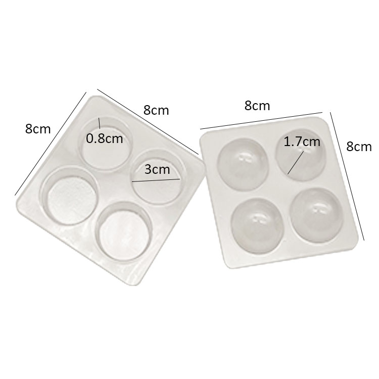 Transparent Chocolate Tray