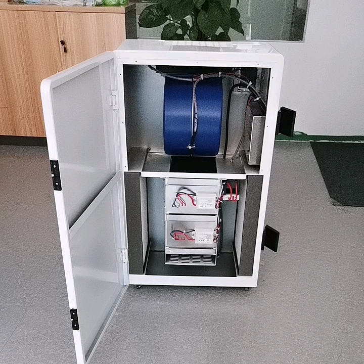 ICT600 Purificación biológica UVC254NM Lámpara con purificador de aire de moho de ozono Máquina del tipo de piso1