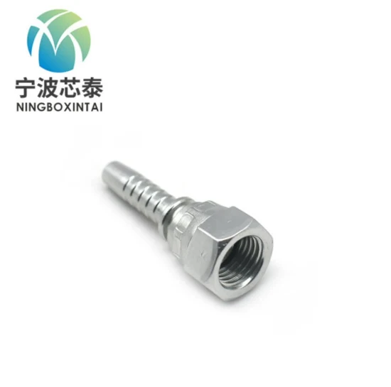 Jic Female 74 Degree Cone Seat Stainless Steel Material and Patch Types of Hydraulic Swaged Hose Fitting Price OEM1