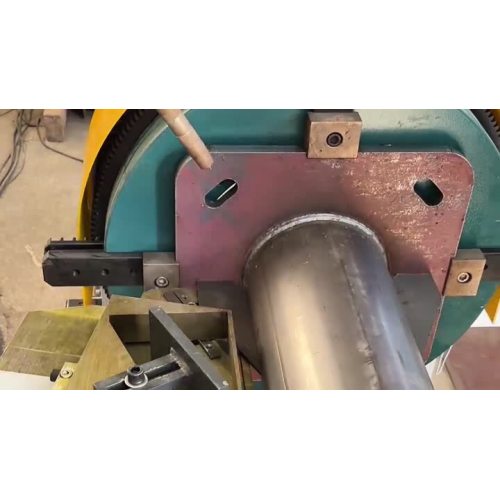 Lamp Pole Flange Welding Machine