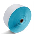 Blue Label Glassine Silicone Self Adhesive 4X6 Thermal Paper Label Sticker Label Thermal Paper Jumbo Roll1