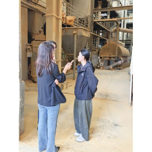 Welcome Italian customers to visit our factory.