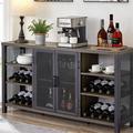 Custom Hot Sale Moderne Stil Eisenarbeit Wohnzimmer Supermarkt Bar Wandmontage Aufbewahrungsschrank Weinregal1