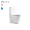 Approval Cyclone Flushing Australian Watermark Two Piece Ceramic Toilet 21791