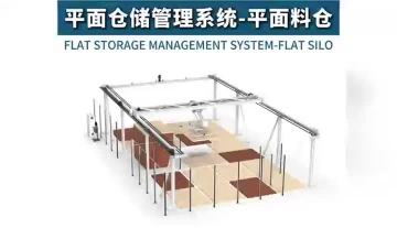 Intelligent flat storage system