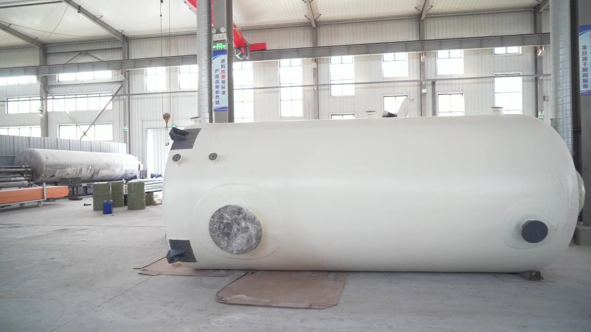 FRP GRP absorption Chlorine packed column tower scrubber1