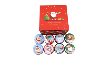 Luxury Christmas Scented Soy Wax Tin Candles