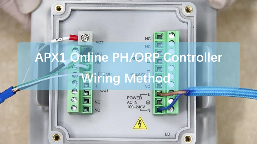 APX1 Online pH/ORP Controller Wiring Method
