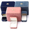 Hanhong Wholesale Custom Luxury Muster Schmuck Verpackung Box Armband Set Schmuckschatulle Samt Halskette Ring Juwelierbox11