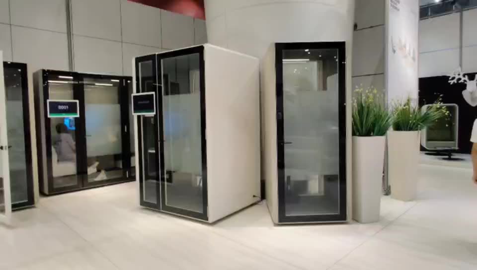 High quality office privacy soundproof meeting booth phone pod1