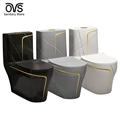 OVS Luxury Ceramic Toilet - One Piece Bathroom WC Manufacturer1