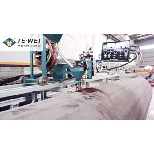 Semi-Automatic Lamp Pole Welding Machine