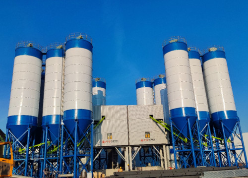 FYG HZS240 modular mixing plants support  the construction of the Yancheng-Yixing high speed railway