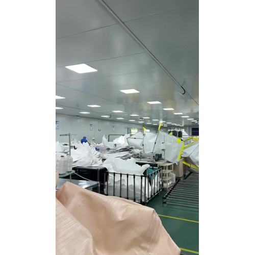 Sac spatial avec grande ouverture et sac de tonne