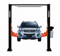 4T Electro-Hydraulic 2 Post Clear Floor Car Lift CE Certified1