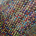 Hot Selling Beaded Crystal Mesh Appliques1