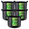 Καυτή πώληση 1 3 5 7 10 20 30 50 100 200 Gallon Planter Gur Bags Pots Pots Garden Garden Felt Fabric Plant Grow Bags Factory1