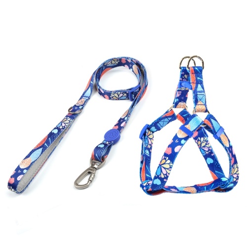 Recycled Polyster Dog Collar Leash Harness