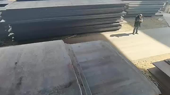 Placa de acero de recipiente a presión