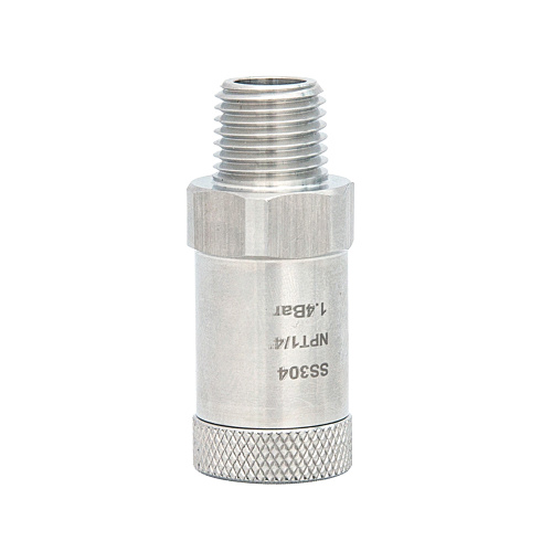 5105MT Usafi wa kiume wa Usafi wa Kurekebisha Valve ya kutolea nje