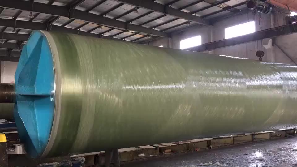 Factory Direct Sales Municipal Engineering Sewage Pipe FRP GRP Fiberglass Winding Pipe1