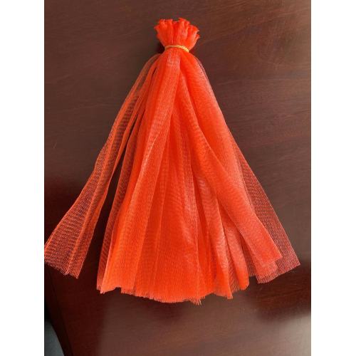 Plastic fruit and vegetable packaging mesh bags