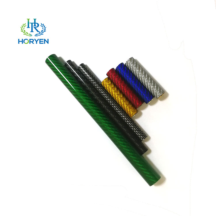 OEM colored carbon fiber tube