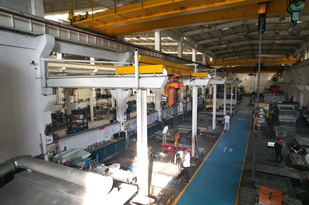 Factory interior view