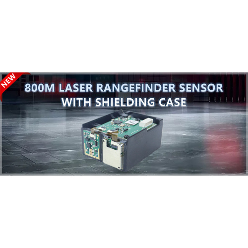 Bag-ong Pag-abut 800m Laser Refiderfinder Sensor nga adunay Shieling Case_ptf_jrt nga sukod