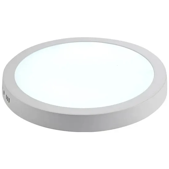 Luz de techo LED redonda de 12W de 12W para espacios contemporáneos1