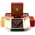 Hanhong Großhandel benutzerdefinierte Schmuckverpackungsbox Quadrat Armband Aufbewahrungsbox Ohrringe Ring China Style Halskette Schmuckschachtel1