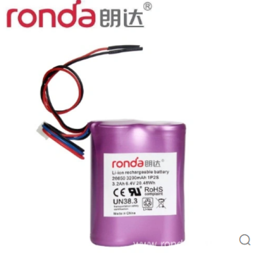 IFR26650 6.4V 3.2AHH LIFEPO4 Batterie: le choix d'éclairage pour l'industrie de l'éclairage d'urgence