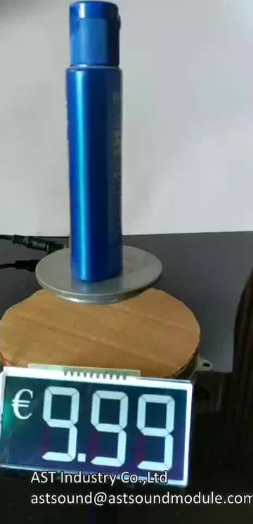 maglev display with digital price tags