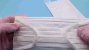 disposable flat mask