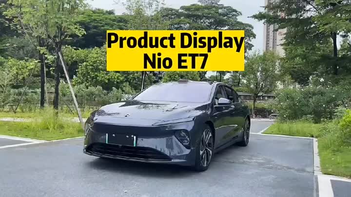 Sedan elétrico de luxo nio et7