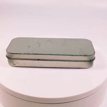 Customized Logo Matt Finish Rectangle Metal Tin Box with Knife/Gift Container1