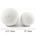 600gsm Boucle Round Pillow - Modern Luxury Decor Boucle Cushions Sphere1