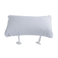 Relaxing Waffle Fabric Inflatable Bath Pillow with Suction Cups1