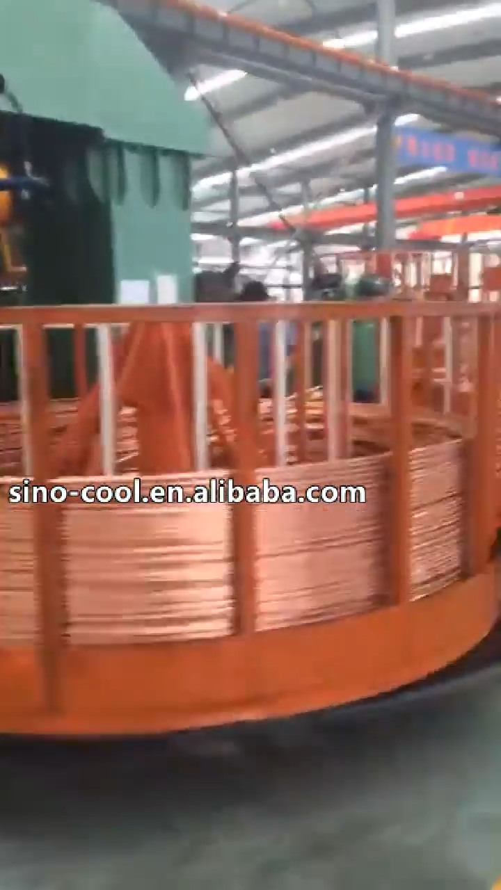 Refrigeración de aire acondicionado conectando tubería de cobre bobina de panqueques tubo de cobre1