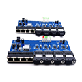1000Mbps Fiber Optic Media Converter with 4 Fiber Optic and 4 RJ45 Ports1