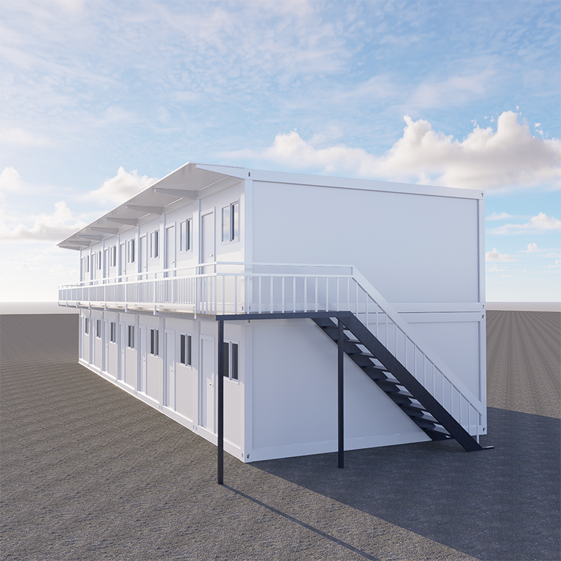 Folding container house