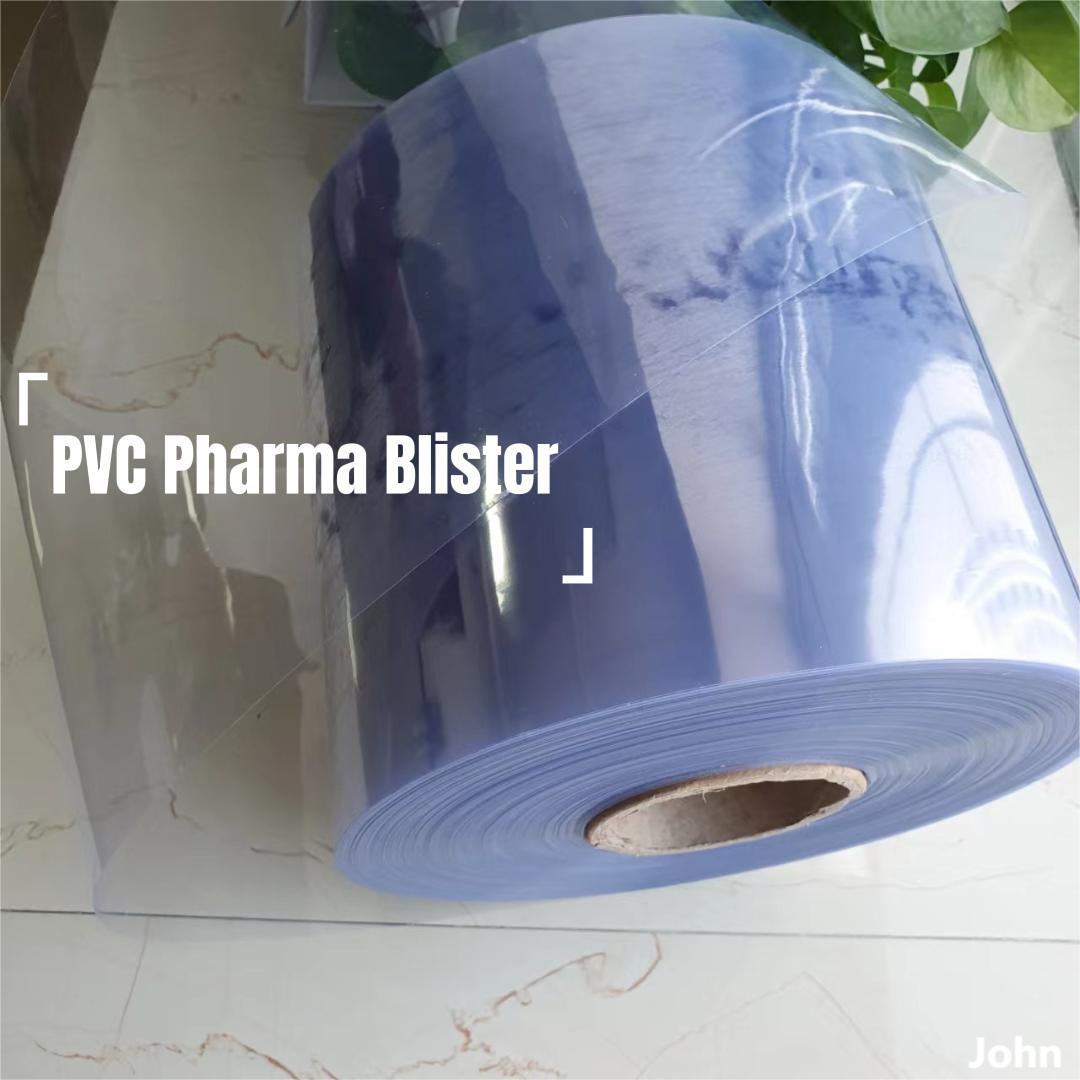 Transparent PVC medical packaging