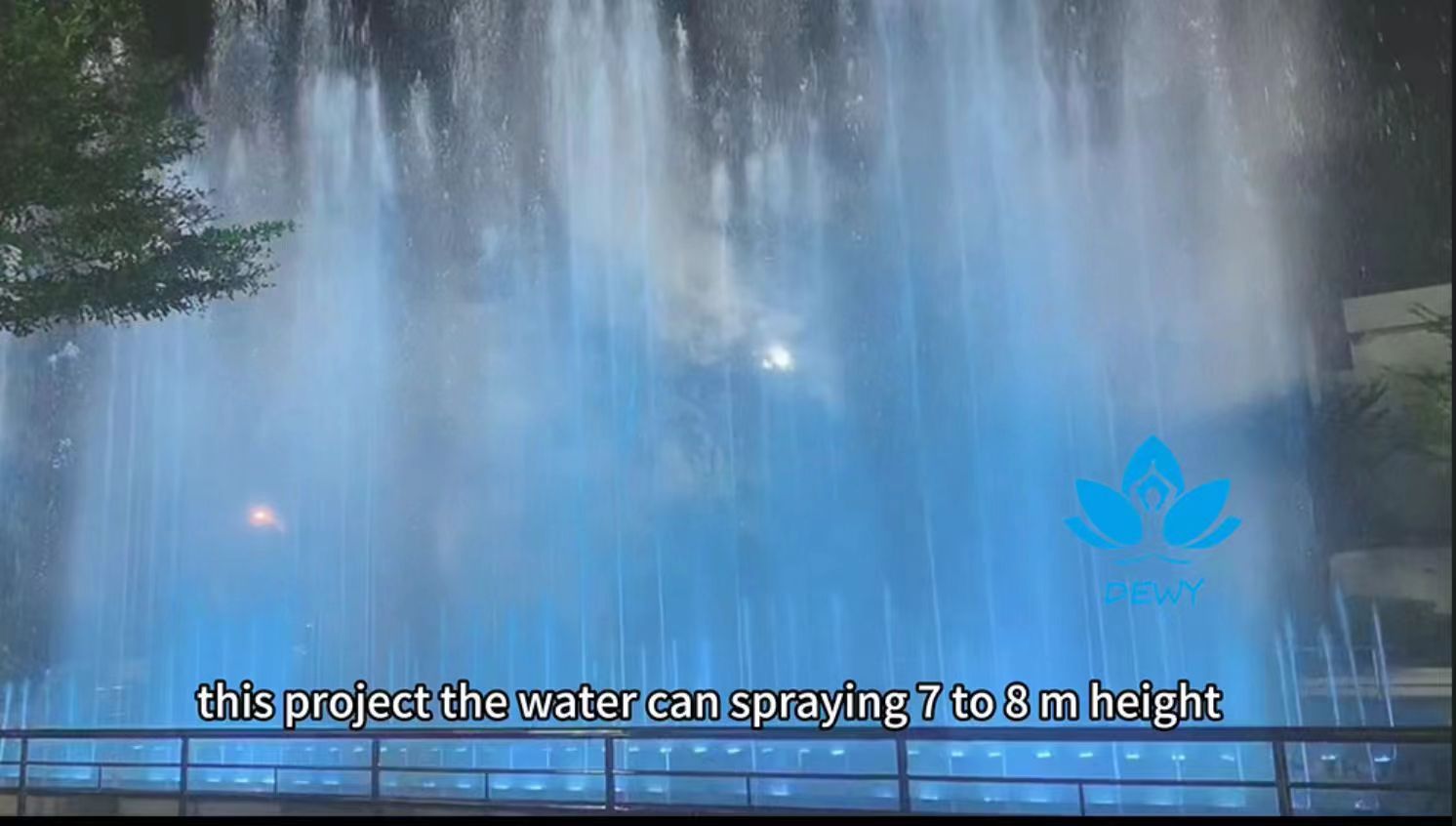 Fontaine d&#39;eau dansante