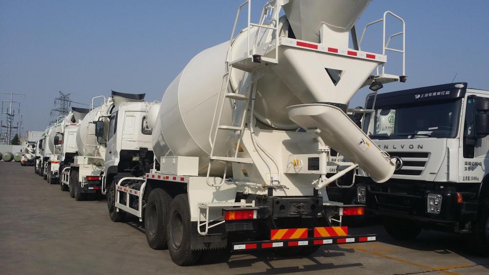 mixer trucks