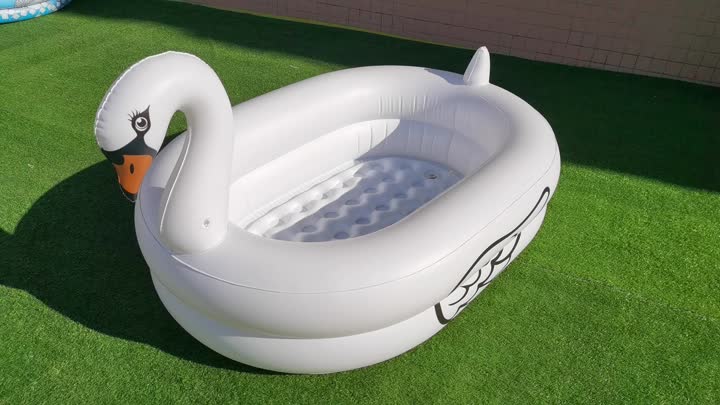 Inflatable swimming pool for children