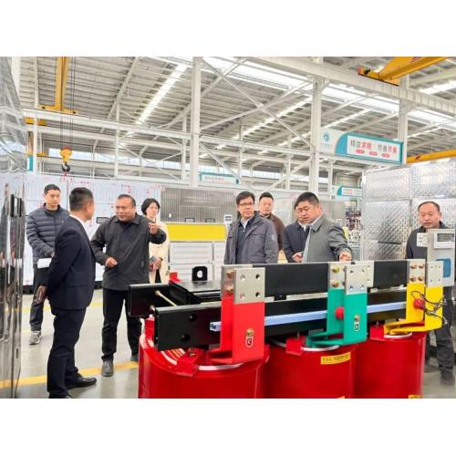 Deputy County Magistrate of Sihong County led a delegation to visit our company for inspection and negotiations, jointly exploring new opportunities for industrial development