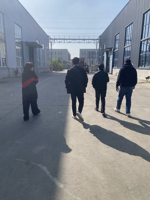 Jiangsu Visionbon New Material Co., LTD. Sveikiname antrąją užsienio klientų iš Nepalo ir Indijos bangą gamykloje po Guangdžou parodos