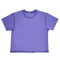Προσαρμοσμένα μπλουζάκια με προσαρμοσμένη ετικέτα Contrice Stitch Heavy Cotton Foxtizize Tshirt1