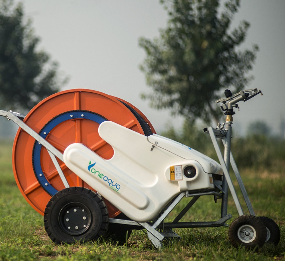 Aquago hose reel irrigation machine