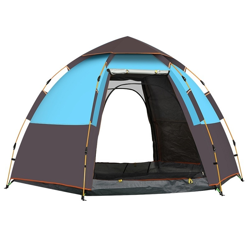 4-6 Persons Hexagon Automatic Tent (1)